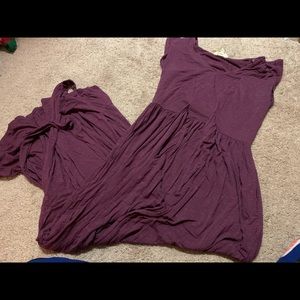 Matilda Jane Wine colored dress